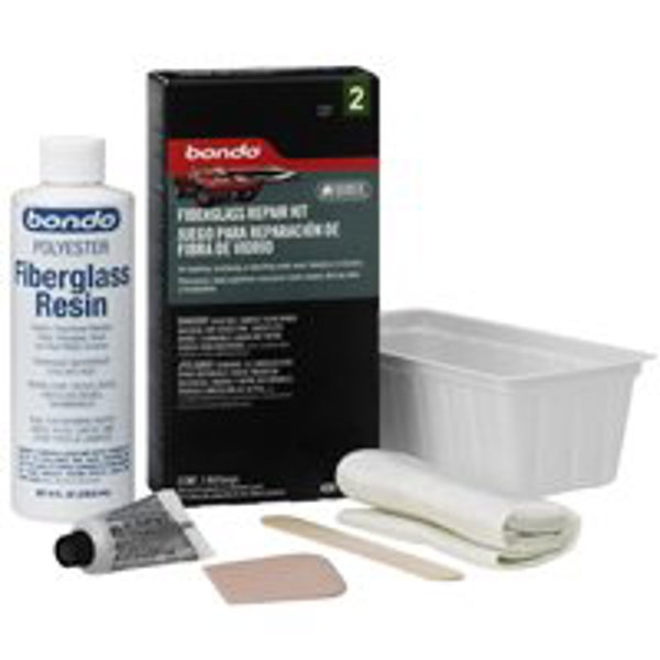 Bondo/Dynatron B-00420C Fiberglass Repair Kit 0.5 Pint Resin