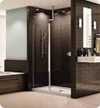 FLEURCO ESS2425 Shower Shield Frameless In-Line Brushed