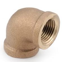 15916968 Elbow 3/8 Red Brass