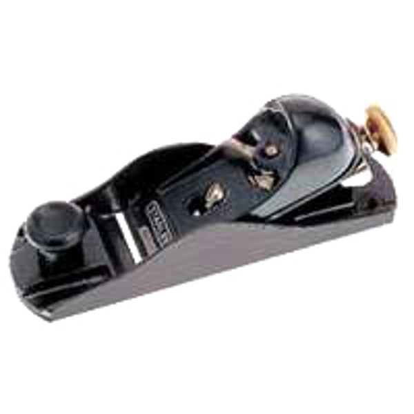 Stanley Tools 12-220 Block Plane High Carbon Steel Blade Cast Iron Gray Epoxy Coating