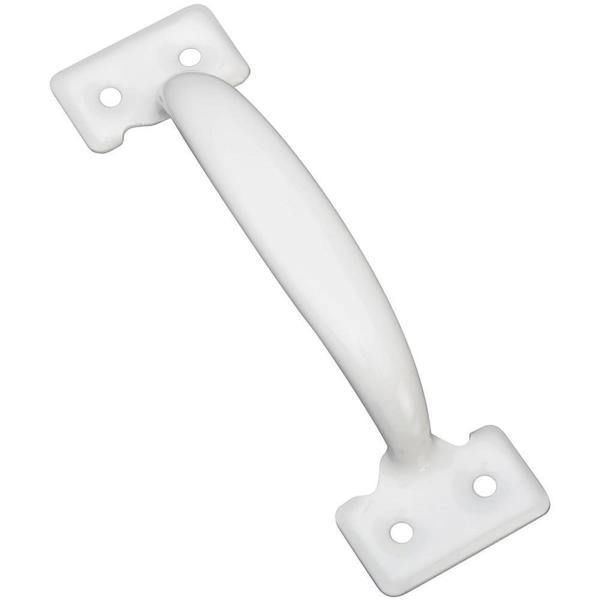 National Hardware N248-427 Utility Pull 5 3/4 In White Steel