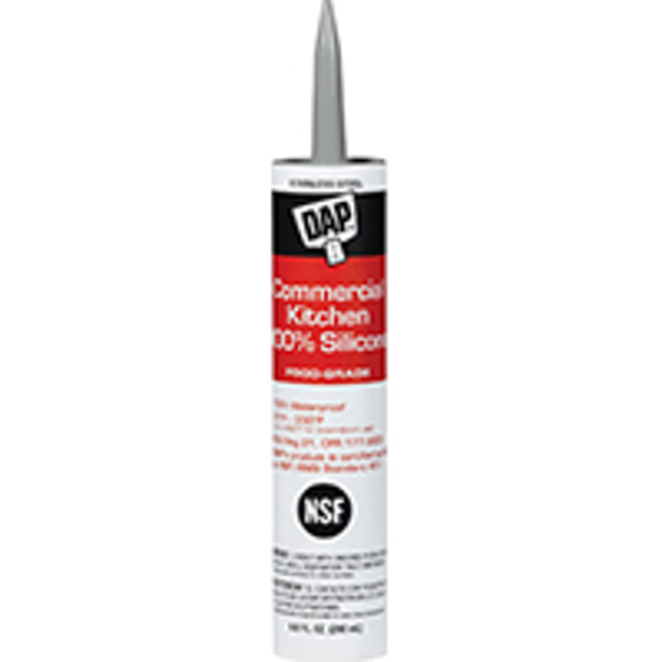DAP INC 08660 Silicone Sealant 9.8 Oz Cartridge