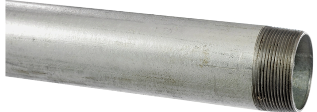 PPGA 12-10FT 1/2 In x 10 Ft Galvanized Pipe