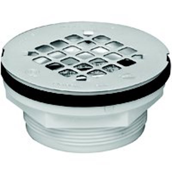 SS304 OATEY 42099 Drain PVC 2 In Strainer Stainless Steel