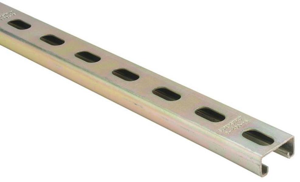 Thomas & Betts/Carlon ZB1400HS-10 Strut Channel Conduit Steel Half 9/16 In x 1-1/8 In Slot 1-5/8 In W x 13/16 In H