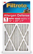 9819-6 12x20x1 Micro Allergen Air Filter