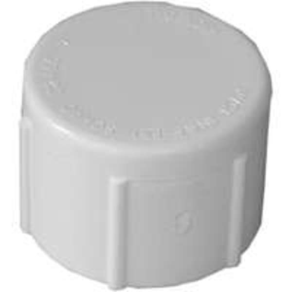 LASCO 435423 Schedule 40 PVC Pipe Cap 1/2 In FPT