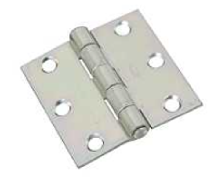 National Hardware N261-636/V505 Utility Hinge 2 1/2 In Frame Leaf Steel Zinc