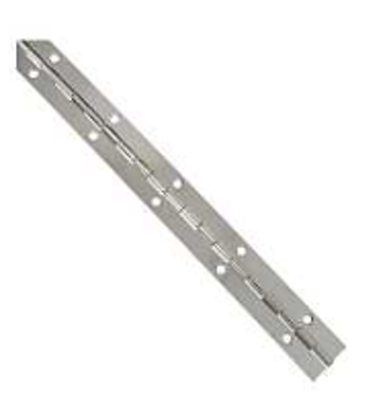 National Hardware N265-371/V570 Steel Hinge 1-1/16 In X 12 In Nickel