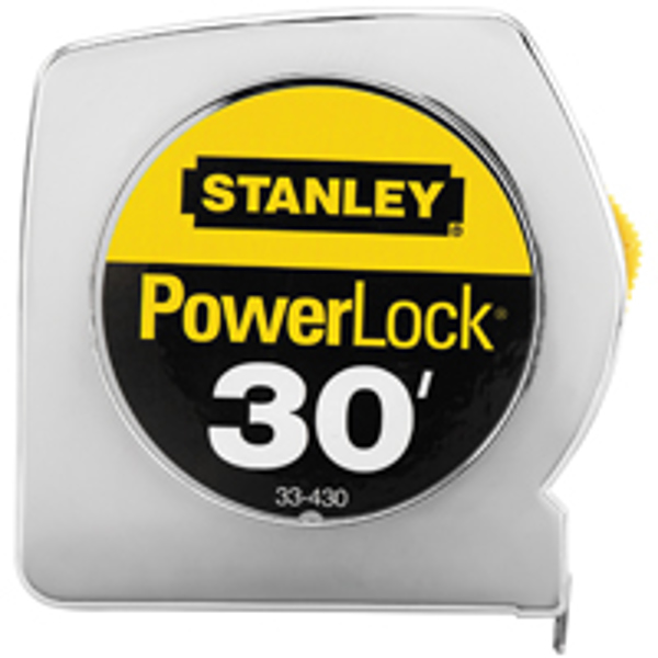 Stanley Tools 33-430 Tape Measure 30 Ft 1 In Metal Case