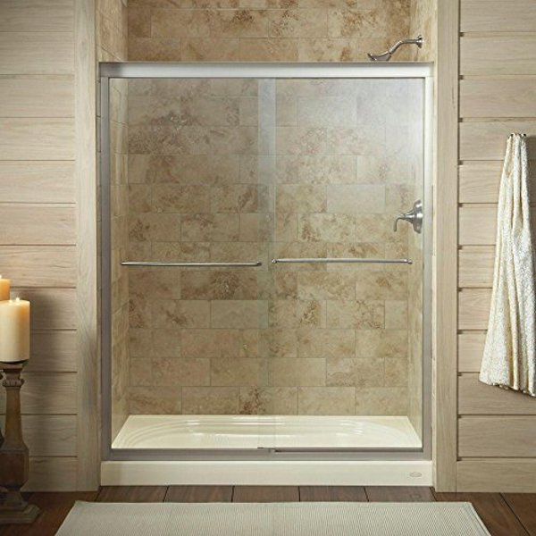 Kohler 702206-6L-MX Shower Door Crystal Clear 70-5/16 In X 59-5/8 In Matte Nickel Frame