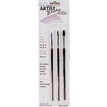 A343 3 Piece Artist Brush Set