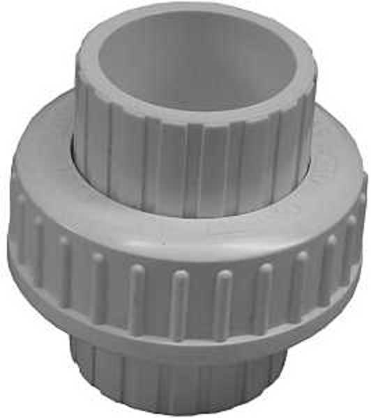 IPEX USA LLC-CANPLAS 435905 Schedule 40 Pipe Union 2 In PVC White with Buna O-Ring Seal 150 PSI