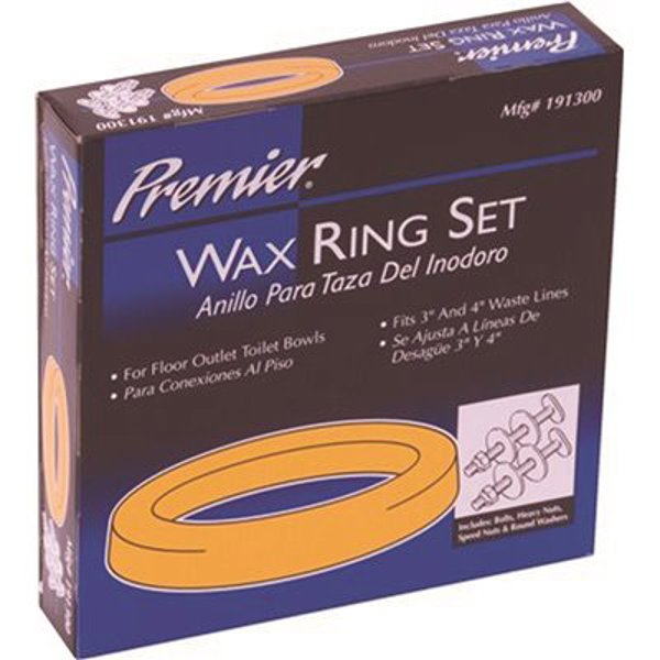Barnett Brass & Copper 191300 Bowl Wax Toilet Set
