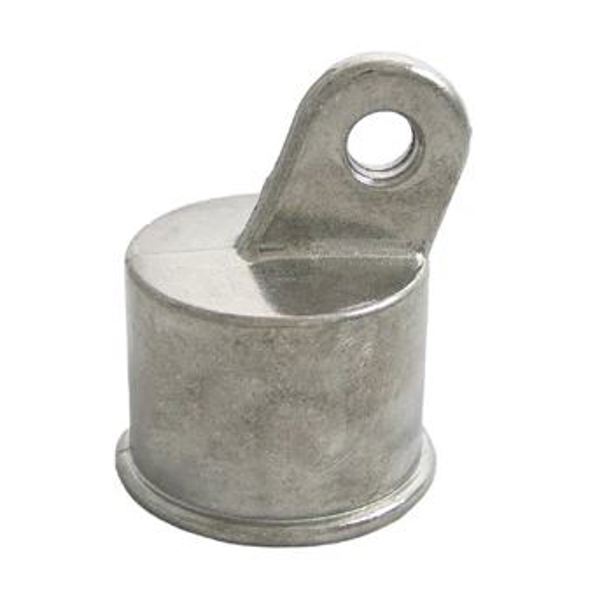US WHOLESALE PIPE & TUBE INC FENCE 05059 Offset Rail End Aluminum Dome Cap