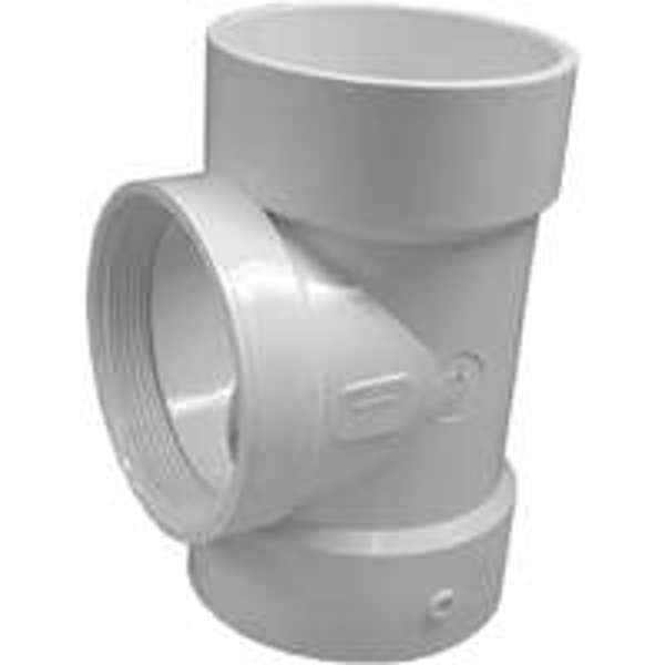 IPEX USA LLC-CANPLAS 71441TEE PVC DWV Test Hub X Hub X MIP Sch 40