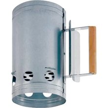 SHA286123L Charcoal Starter Galvanized Steel