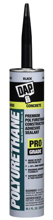 18816 10.1 Oz Black Construction Adhesive Sealant
