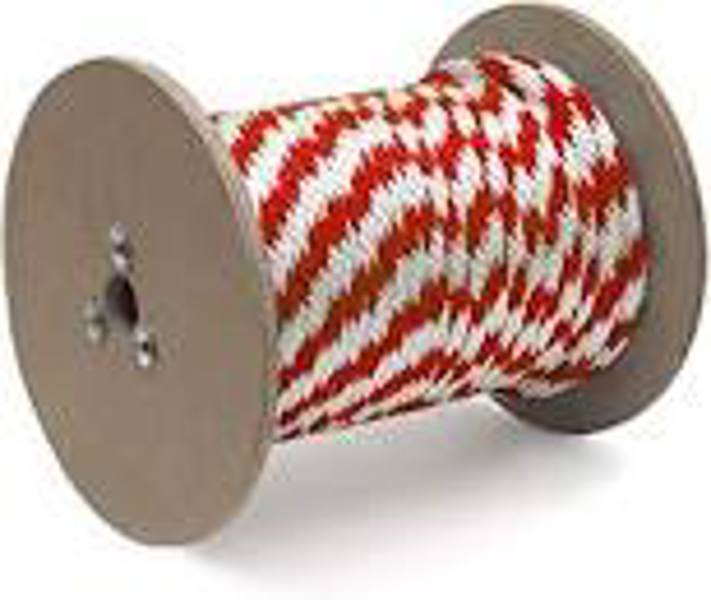 VULCAN 6636630050 Smooth Braid Rope 3/8 In x 600 Ft Red