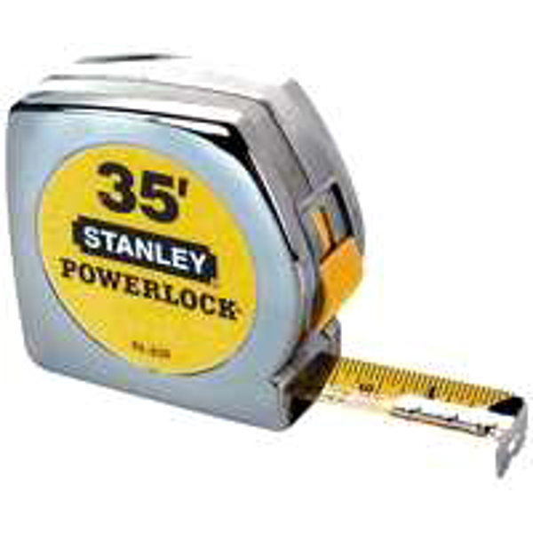 STANLEY TOOLS 33-835 Tape Measure 35 Ft Power Lock