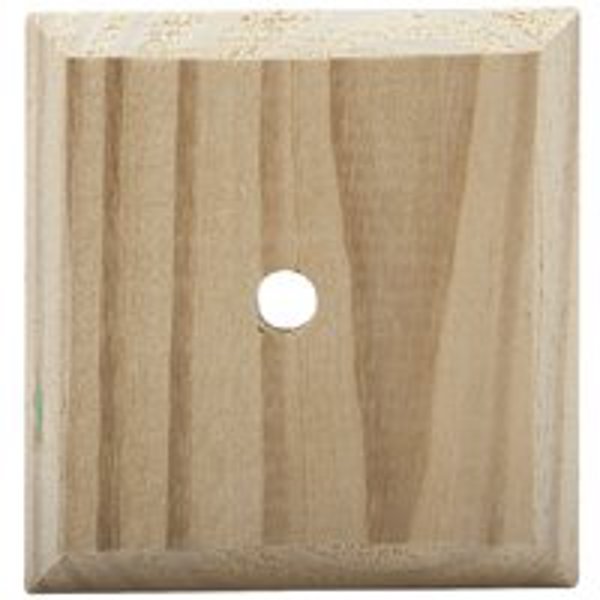 WADDELL MFG CO 116 Top Post Plate 4x4 In Treated Pine