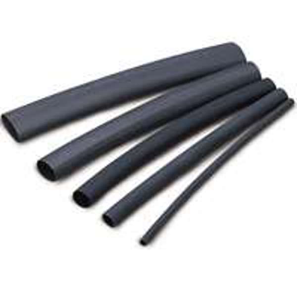 GB-Gardner Bender HST-250 Heat Shrink Tubing 1/4 To 1/8 In Diameter 4 In Length Black