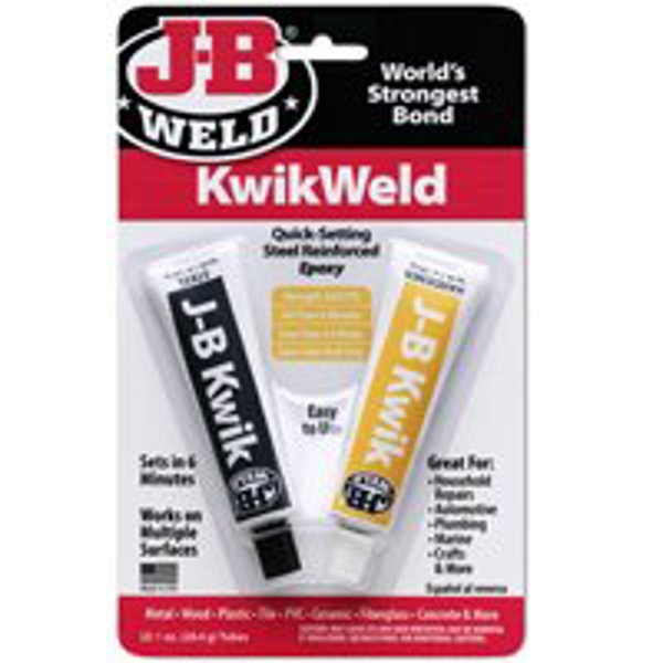 J B Weld Cold Weld Compound 2 Ounce Quick Setting Adhesive For Metal And Plastic Repair
