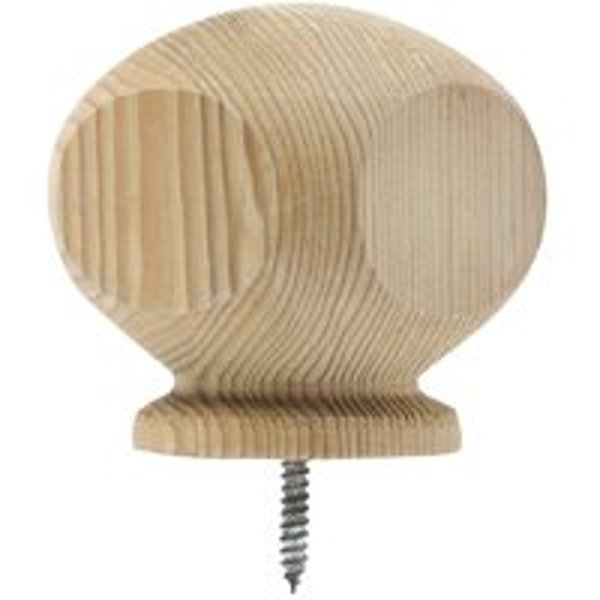 WADDELL MFG CO 112 Post Top Post Cap 3-1/2 X 3-1/4 Contemporary Treated