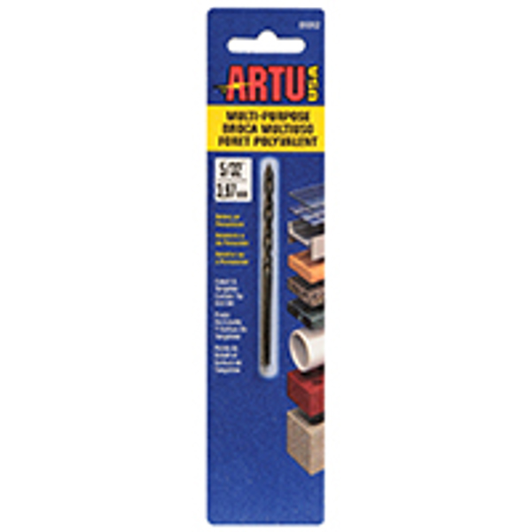 ARTU 01012 Jobber Drill Bit 5/32 In Diameter 3-1/8 In Overall Length Parabolic Flute