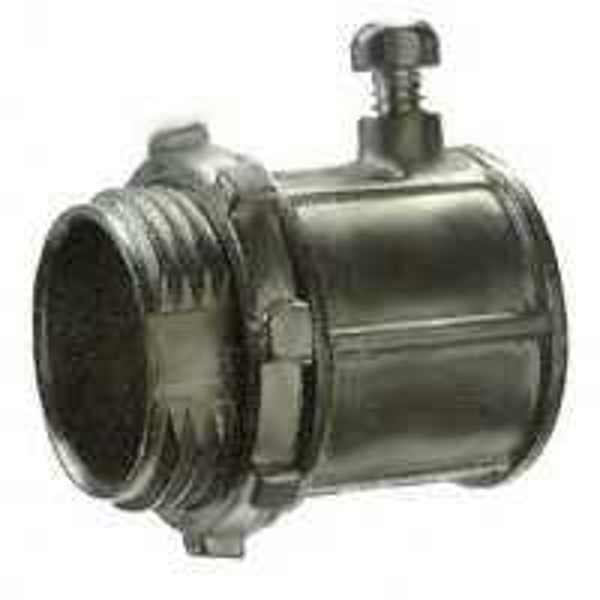 HALEX COMPANY 12110 Concrete Tight Screw Connector 1 In Die Cast Zinc