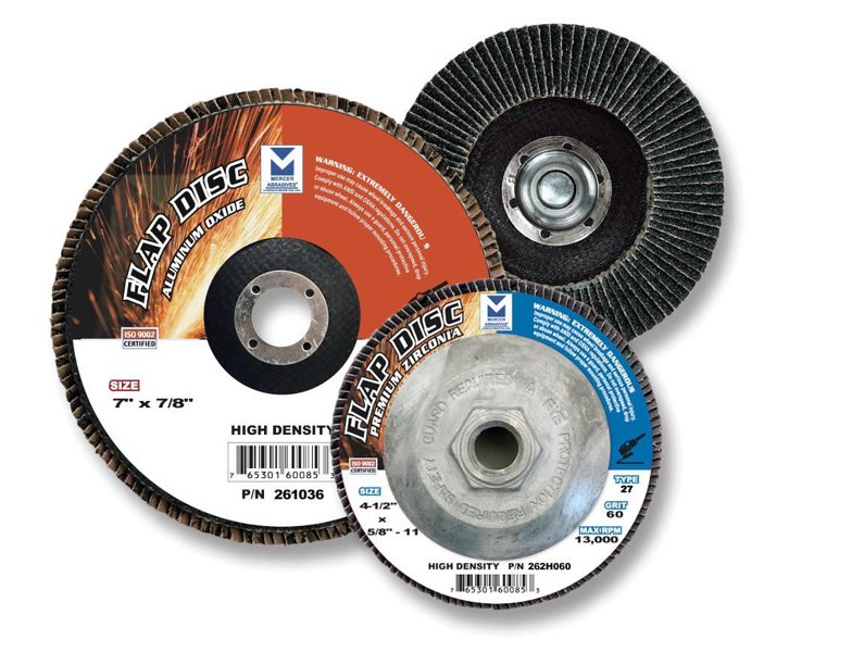 Mercer Abrasives 272080 T27 Zirconia Flap Disc 4-1/2 In 7/8 In Grit 80