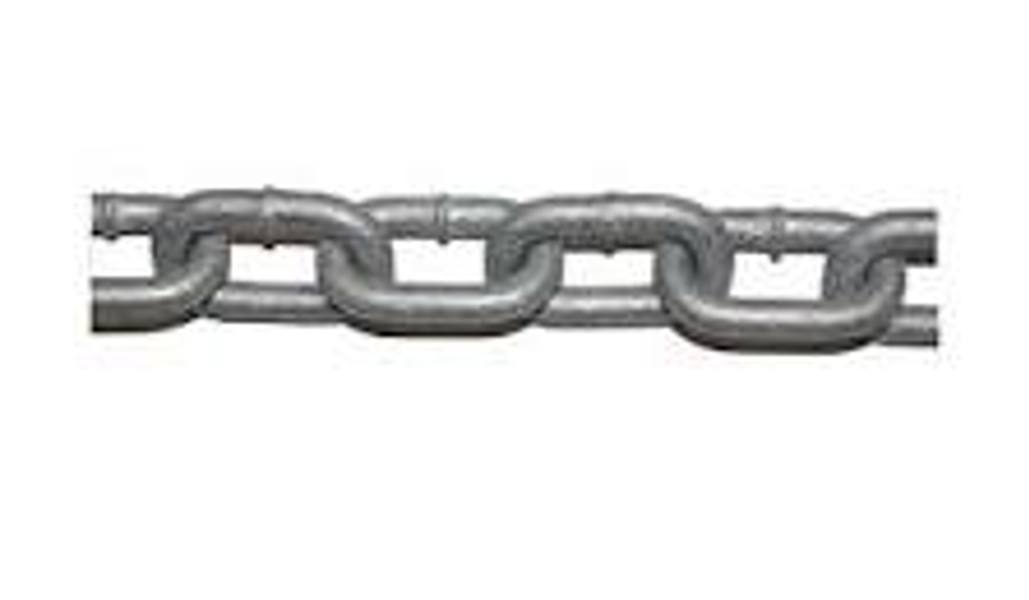 KING TREASURE DISTRIBUTION MIAMI CHG122C Hot Galvanized Chain 1/2 In x 200 Ft