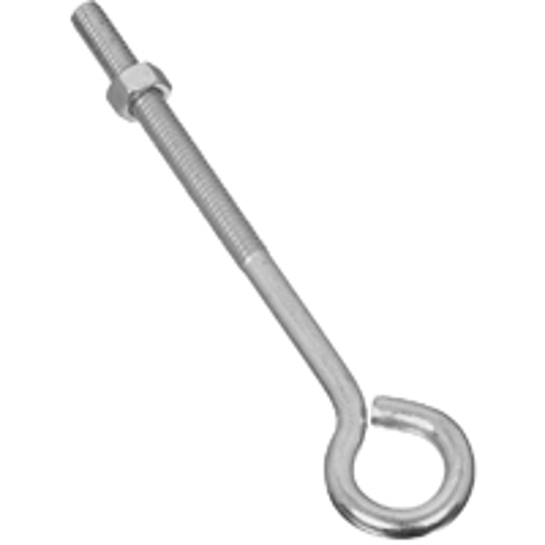 National Hardware N221-242 Zinc Eye Bolt 5/16 In x 6 In Coarse Thread Steel L Shank