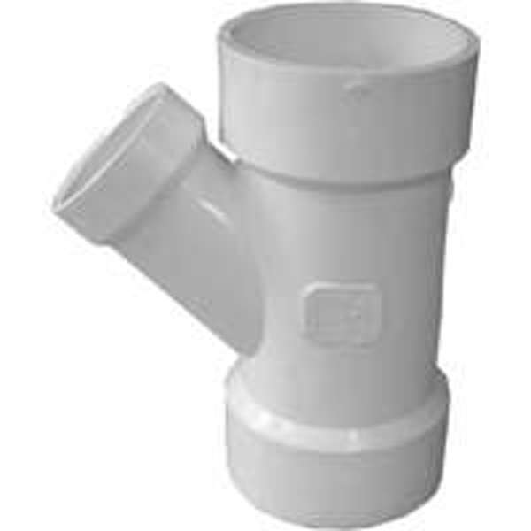IPEX USA LLC-CANPLAS 71032 / D601338 Reducing Hub Wye 3 X 3 X 2 Schedule 40 PVC