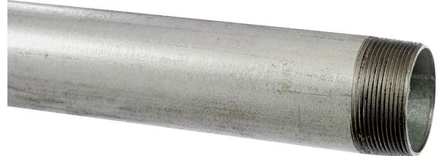 PPGA 114-LGTH 1-1/4 In x 21 Ft Galvanized Pipe