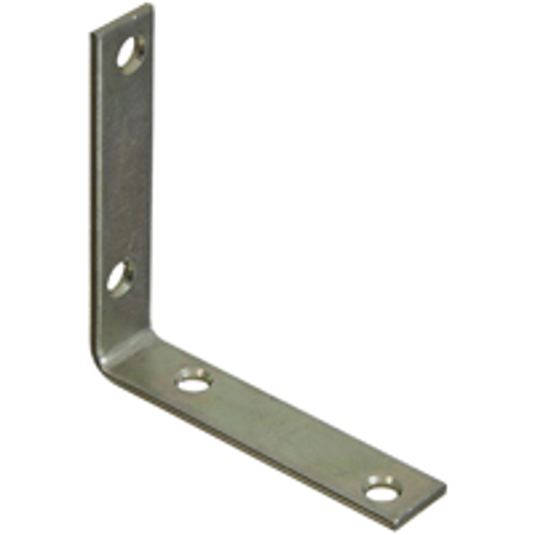 National Hardware N264-200 Corner Brace 3-1/2 In x 3/4 In Steel Zinc