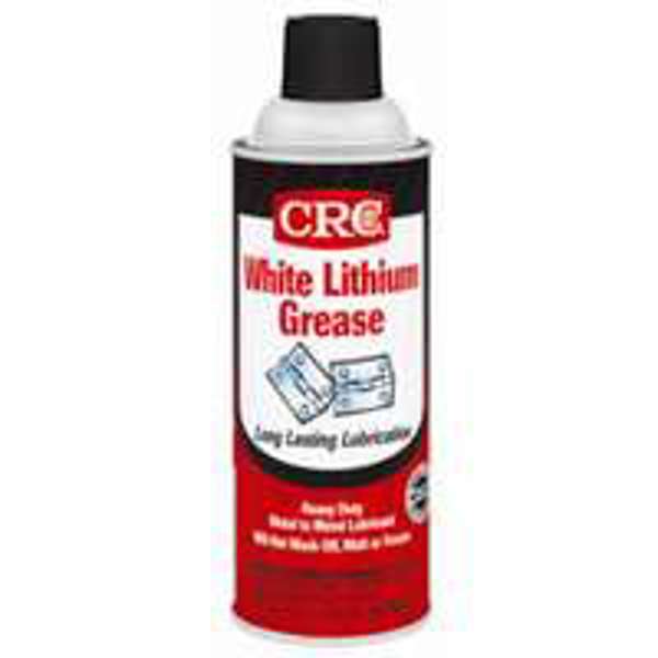 CRC Industries 05037 White Lithium Grease 10 Oz Capacity Lasting White
