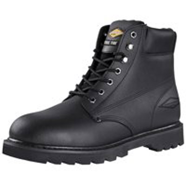 Diamondback 655SS-11 Steel Toe Action Work Boot Size 11 Black Leather