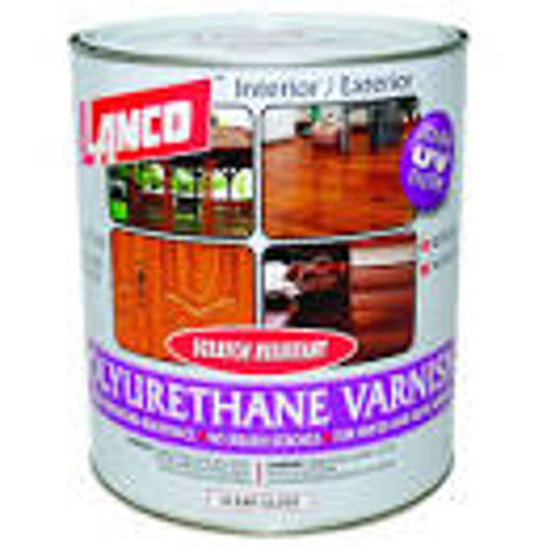 LANCO & HARRIS PV357-5 Clear Gloss Varnish 1 Qt Gloss