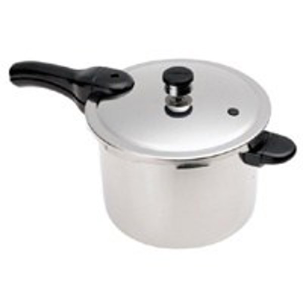 National Presto 01264 Pressure Cooker 6 Qt Aluminum