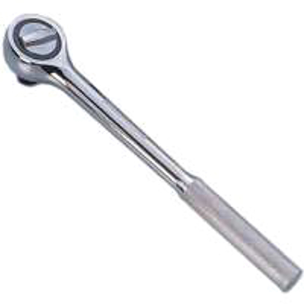 VULCAN RH6020 Ratchet Handle 3/4 In Drive Knurled Handle Cap Forged Chrome Vanadium Steel