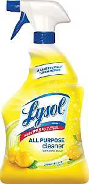 LYSOL 1920075352 Disinfectant All Purpose Cleaner 32 Oz Lemon Breeze