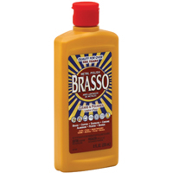 Reckitt Benckiser I02079 Multi Purpose Metal Polish 8 Oz Brass