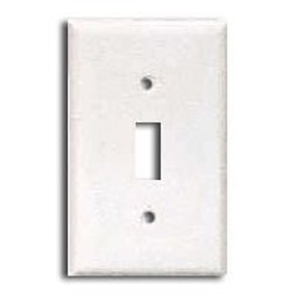 EATON-COOPER WIRING 2144W-BOX Oversize 1-Gang Wall Plate Thermoset White