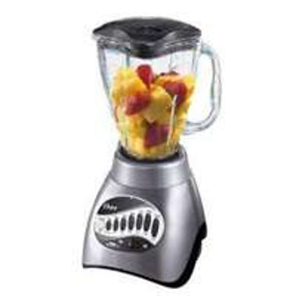 Sunbeam Rival 6811C00 Blender 6 Cup Glass Jar Silver 12 Speed