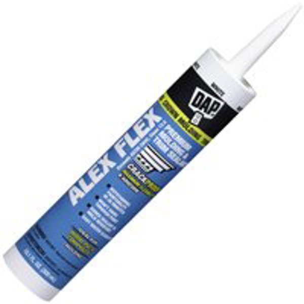 DAP INC 18542 Trim Sealant 10.1 Oz White