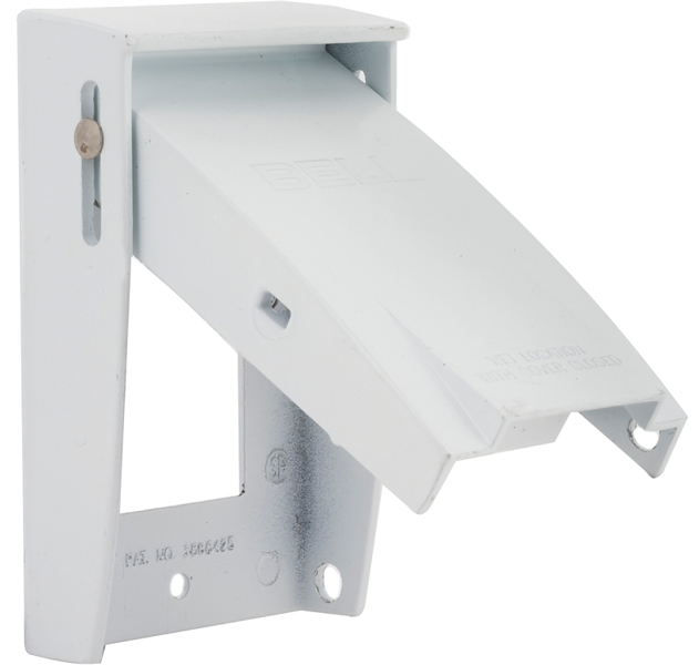 Hubbell Electrical Products 5028-6 1-Gang Cover White