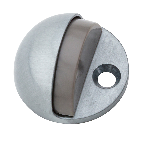 National Hardware N327-614/V1937 Adjustable Floor Door Stop Satin Chrome