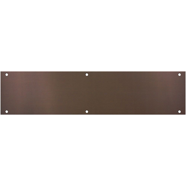 National Hardware N270-502/V1981 Push Plate 15x3.5 In Oil Rubbed Bronze