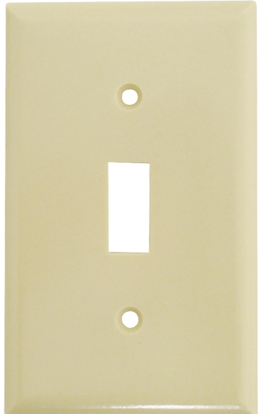 Eaton-Cooper Wiring 2134V-BOX 1-Gang Smooth Line Wall Plate Ivory